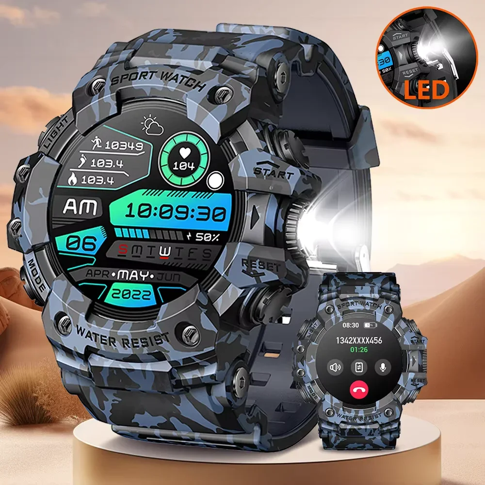 Smartwatch Health Watches - Montre connectée de sport pour homme,