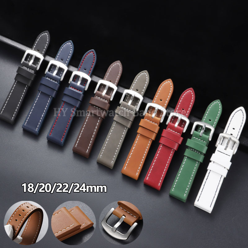 Smartwatch Army Watches For Men - Bracelet de montre vintage en cuir
