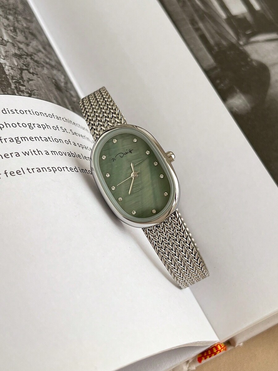 Mesh Stainless Strap - Montre à quartz étanche 21design avec
