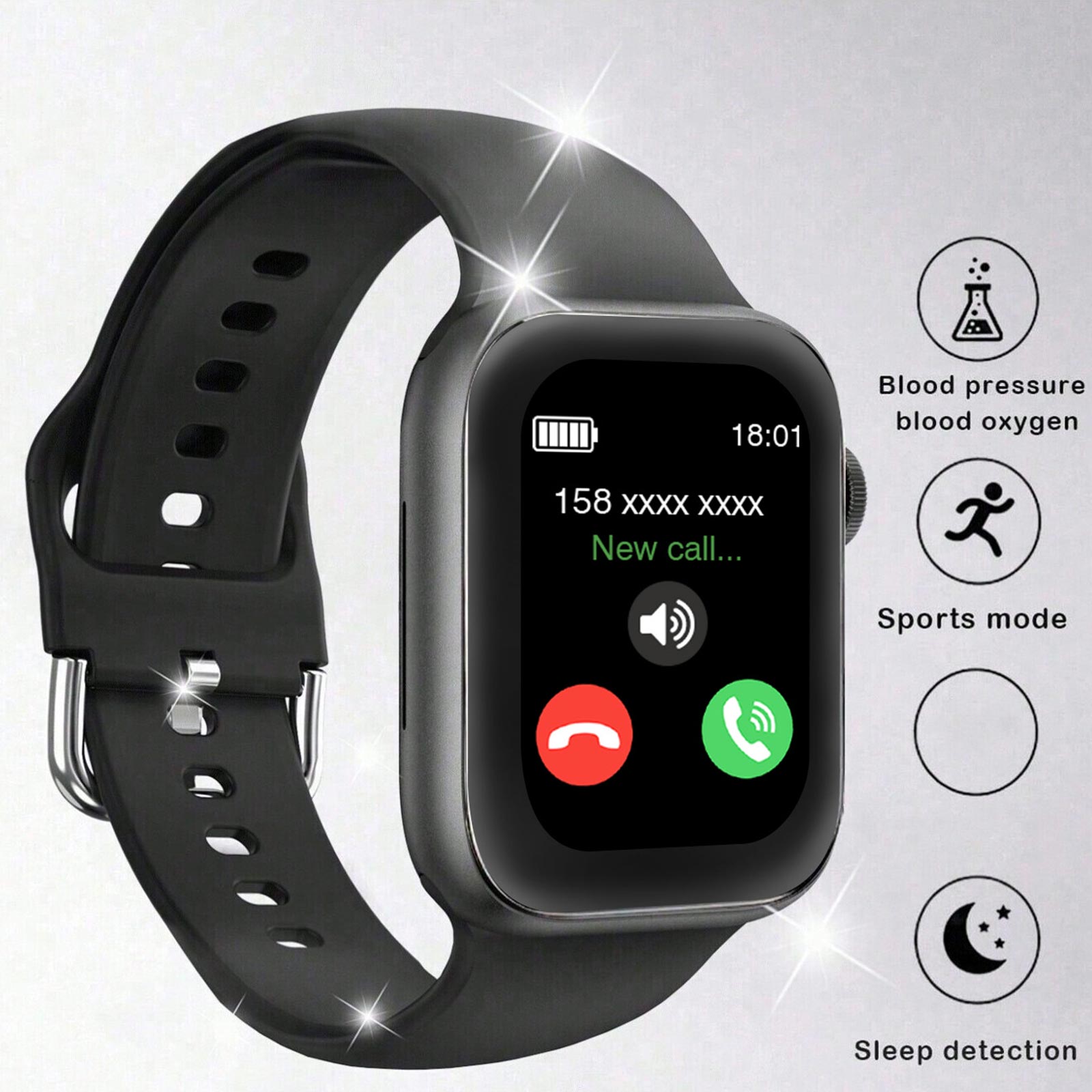 Smartwatch Iphone Watches For Women - Montre intelligente, appel/cadran sans fil, mode