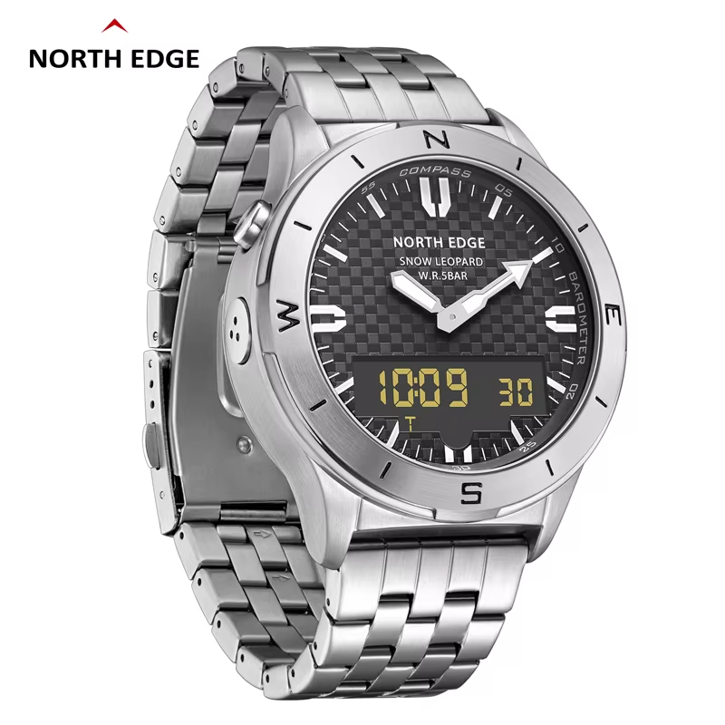 Smartwatch Army Watches For Men - NORTH EDGE Montre de Plongée pour