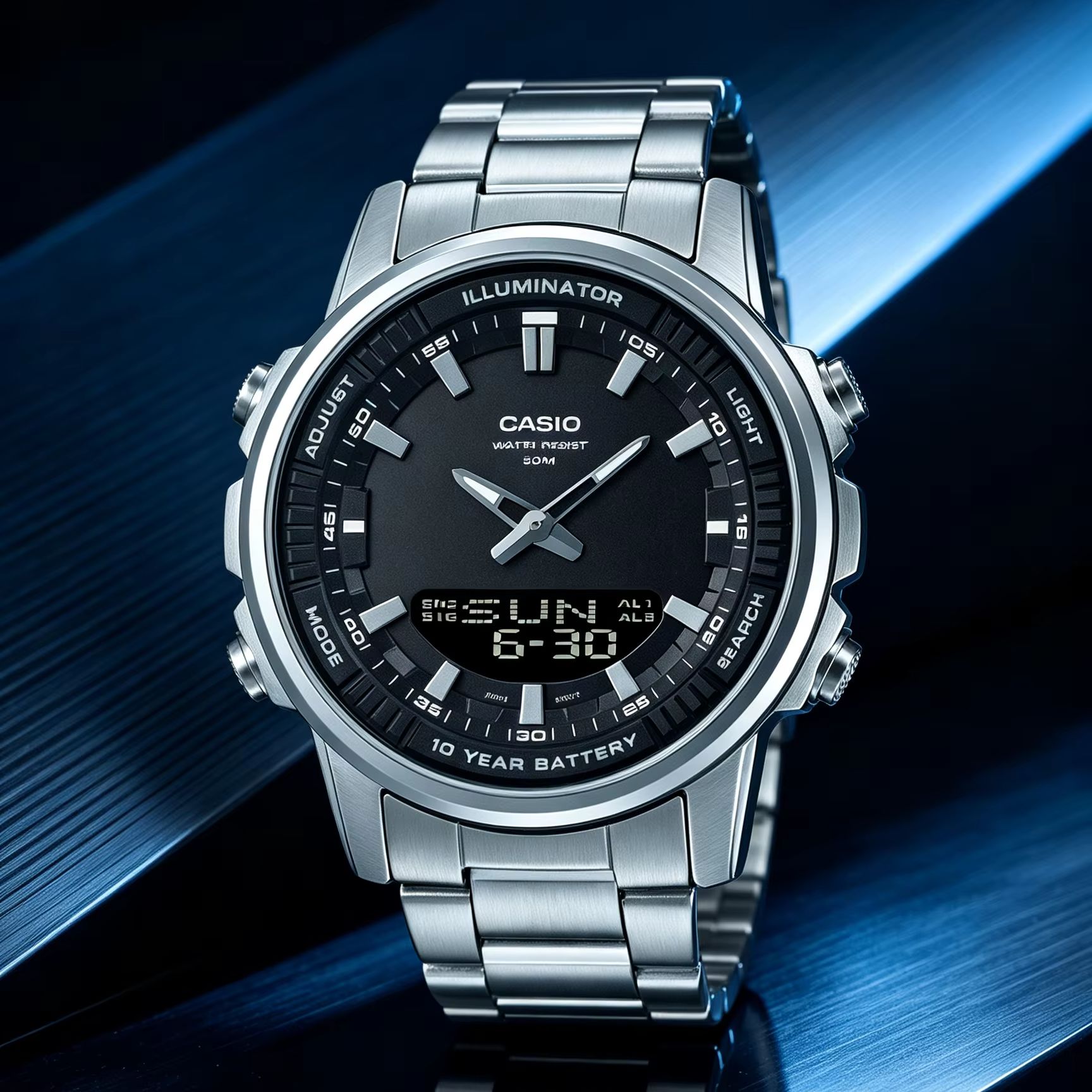 Smartwatch Casio Watches For Men - Casio AMW‑880D | Montre pour homme