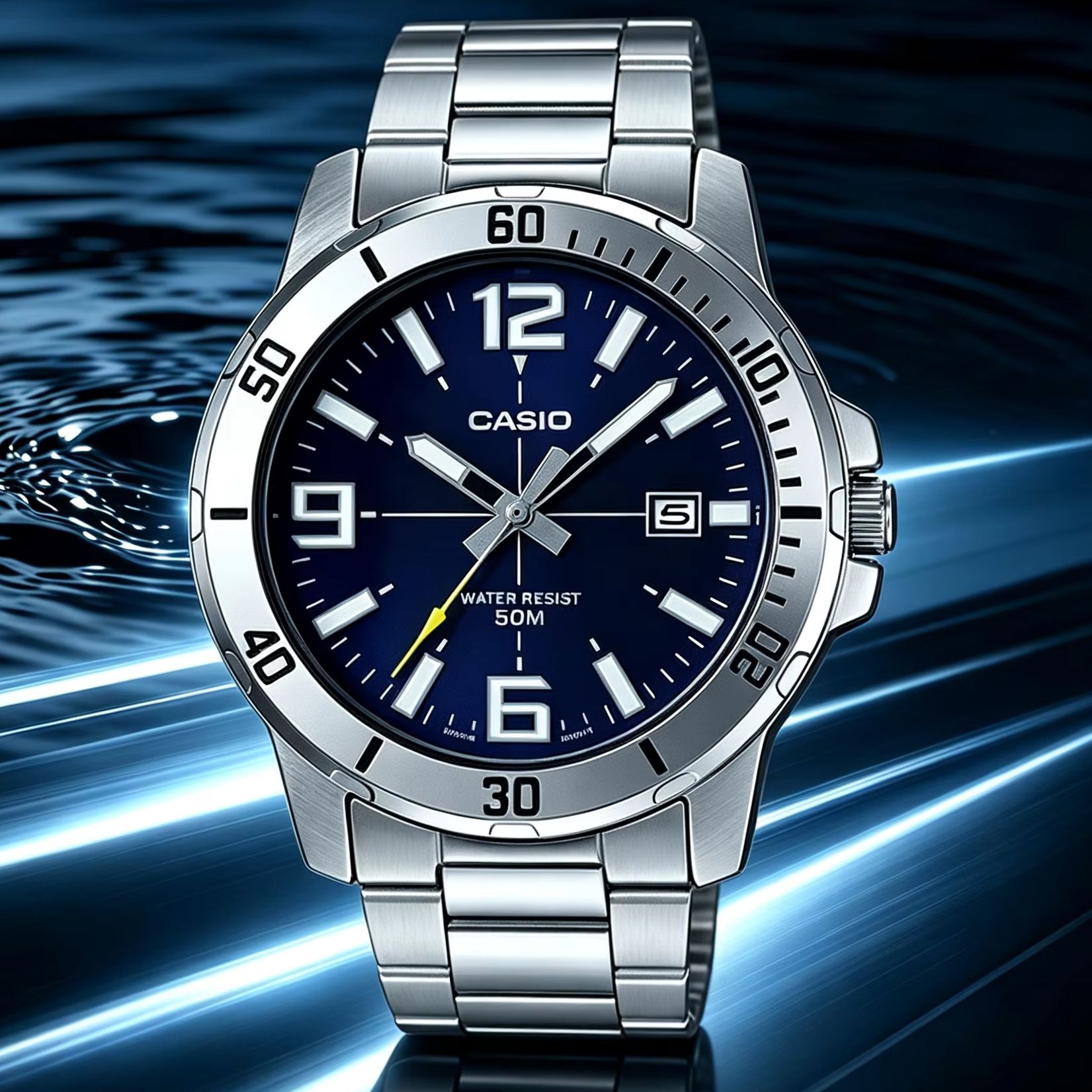Smartwatch Casio Watches For Men - Montre à quartz analogique pour homme