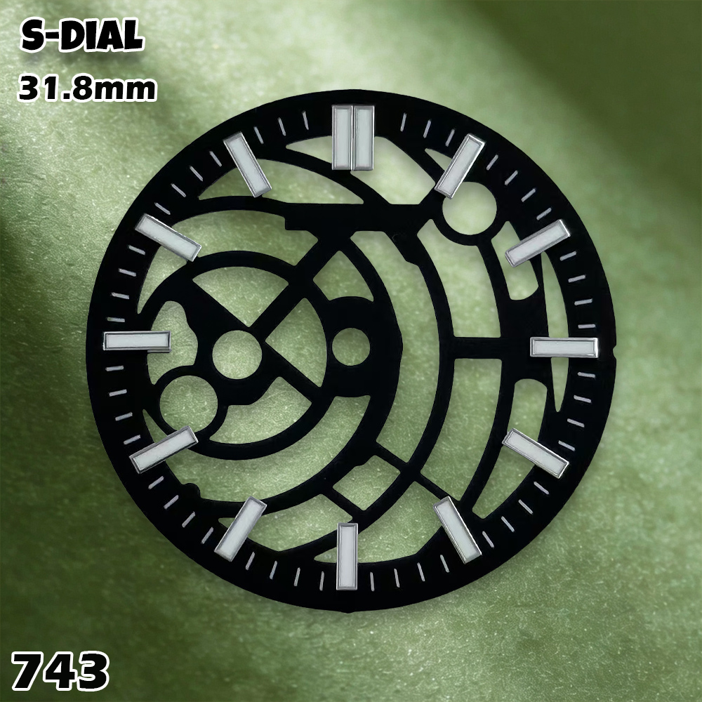 Cadran lumineux vert NH 31.8mm - Watch S avis et prix