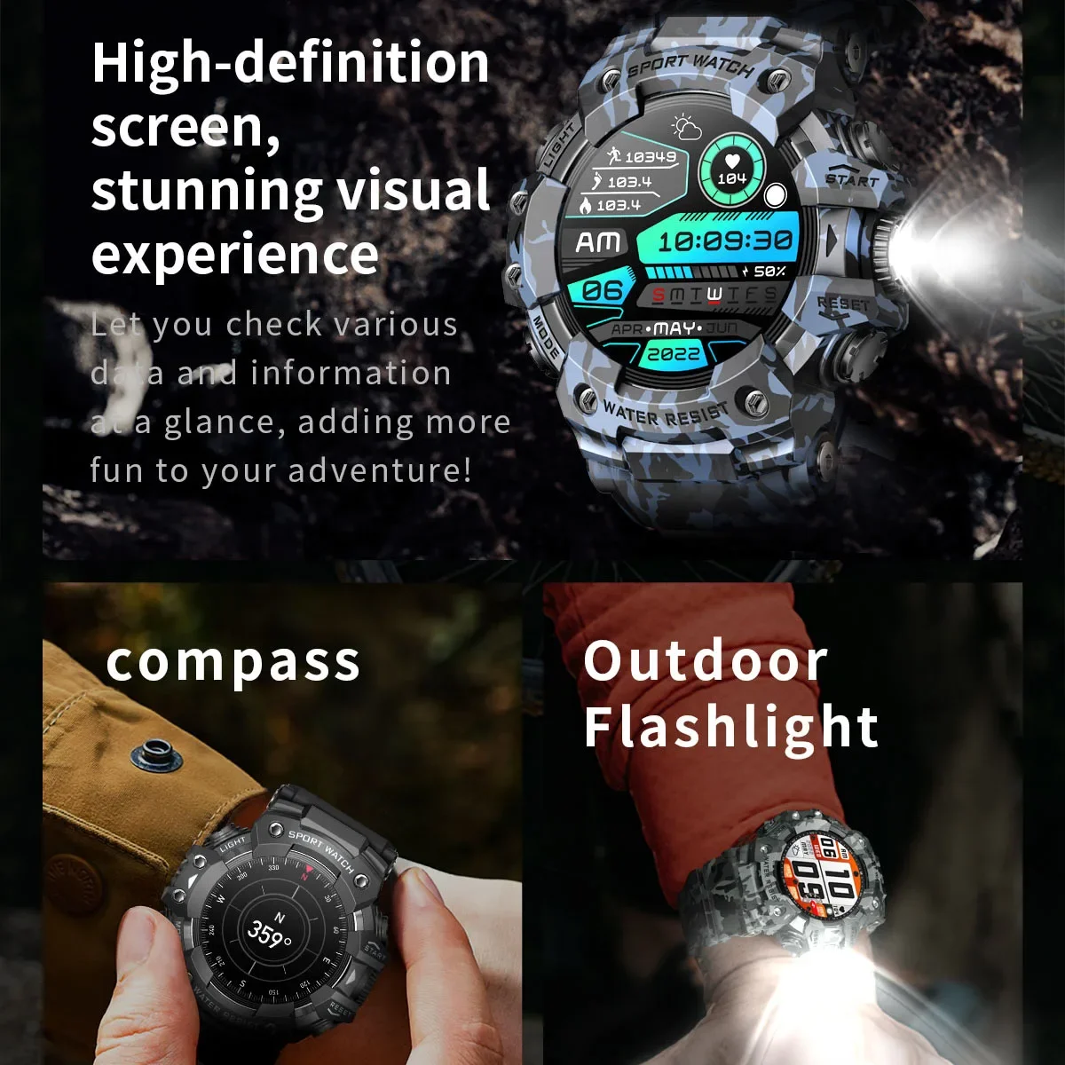 Montre connectée de sport pour - Smartwatch Health Watches avis et prix
