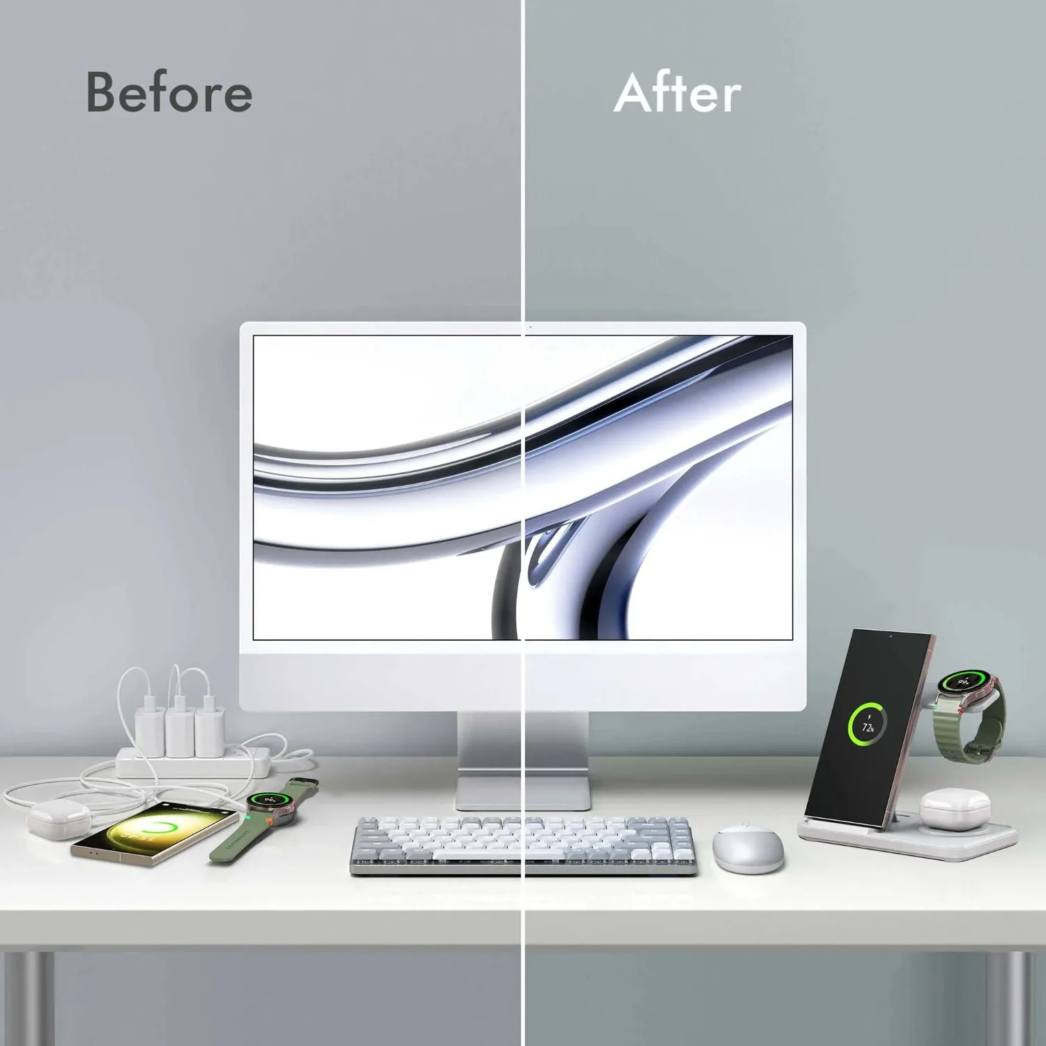 Station de chargeur sans fil 3 - Watches Smartwatch Samsung avis et prix