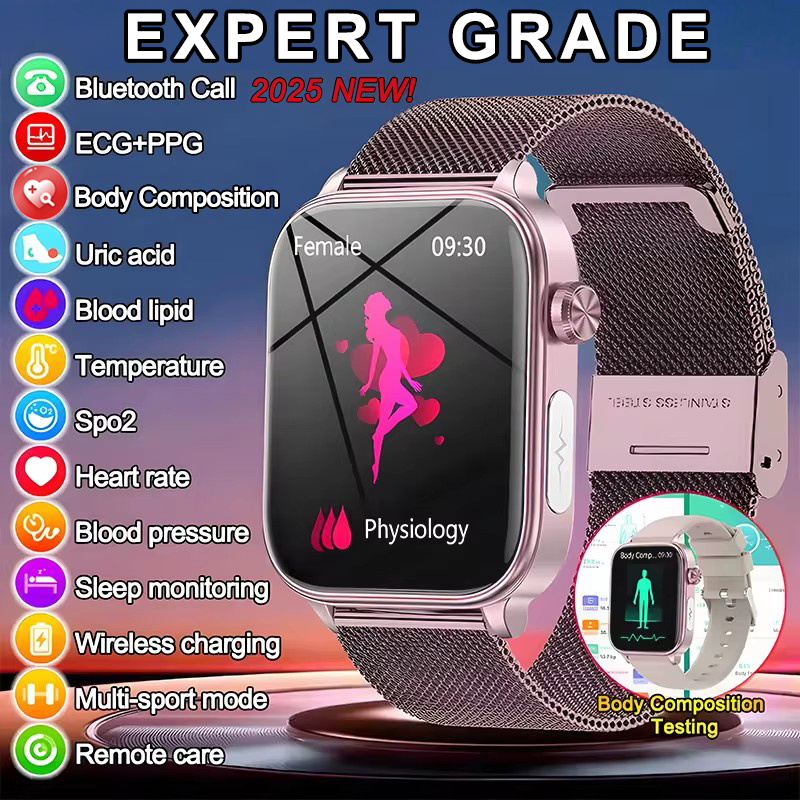 2025 nouveau ECG + PPG surveil - Smartwatch Health Watches avis et prix
