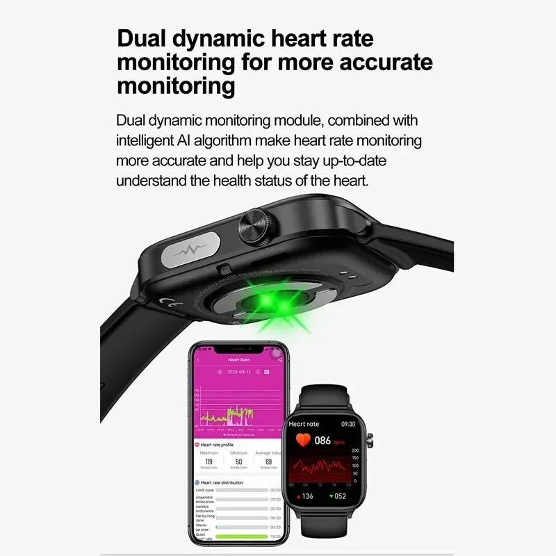 2025 nouveau ECG + PPG surveil - Smartwatch Health Watches avis et prix