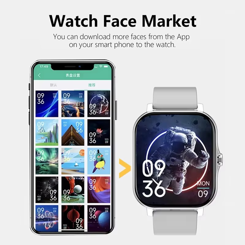 Montre connectée sportive Leno - Smartwatch Health Watches avis et prix