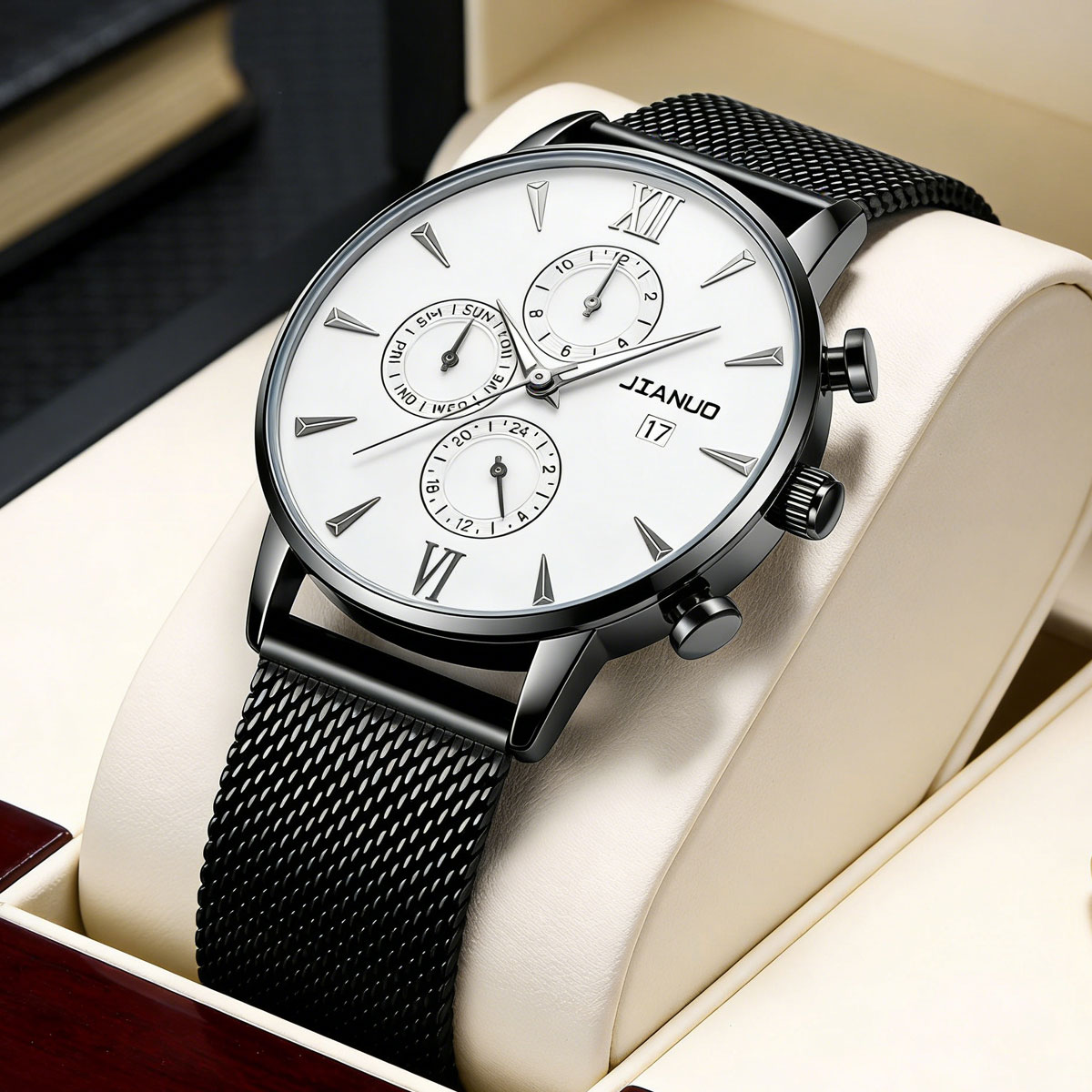Montre à quartz tendance pour  - Mesh Stainless Strap avis et prix