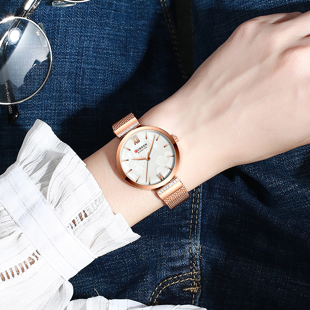 Montre à quartz minimaliste CU - Mesh Stainless Strap avis et prix