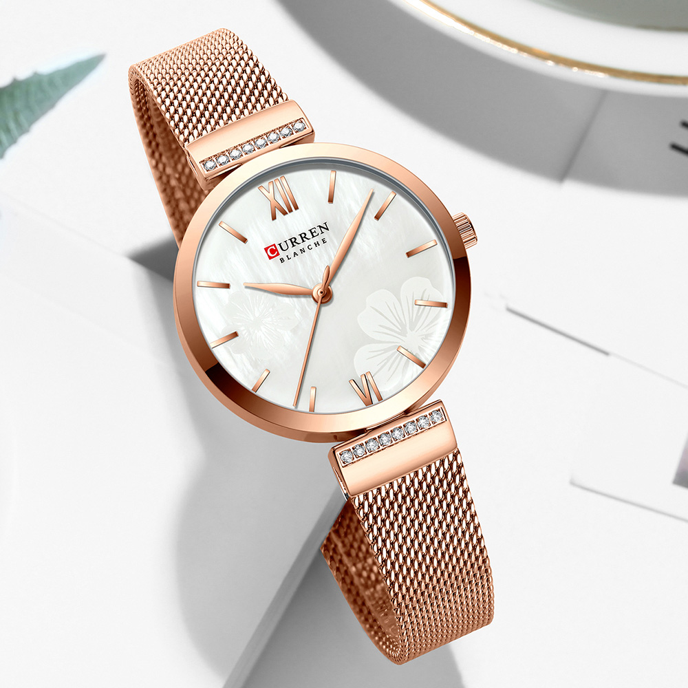 Montre à quartz minimaliste CU - Mesh Stainless Strap avis et prix