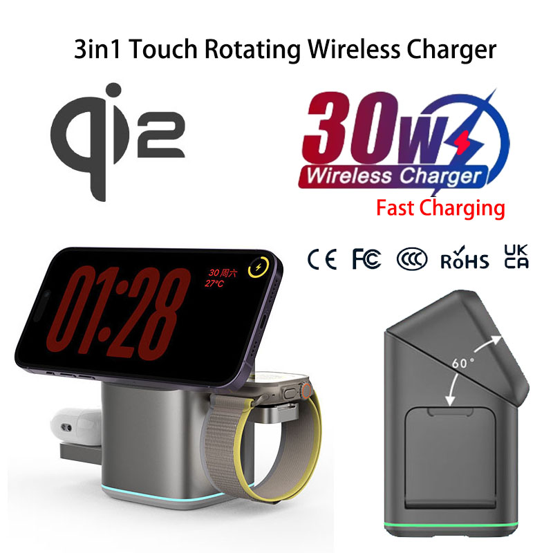 Praiser 25W Qi2 pliable tactil - Watches Smartwatch Samsung avis et prix