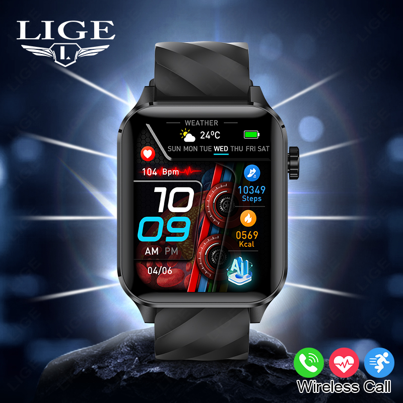 LIGE – montre connectée pour f - Smartwatch Iphone Watches For Women avis et prix
