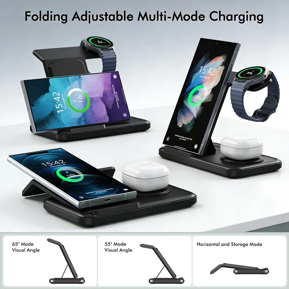 Station de charge sans fil 3 e - Watches Smartwatch Samsung avis et prix