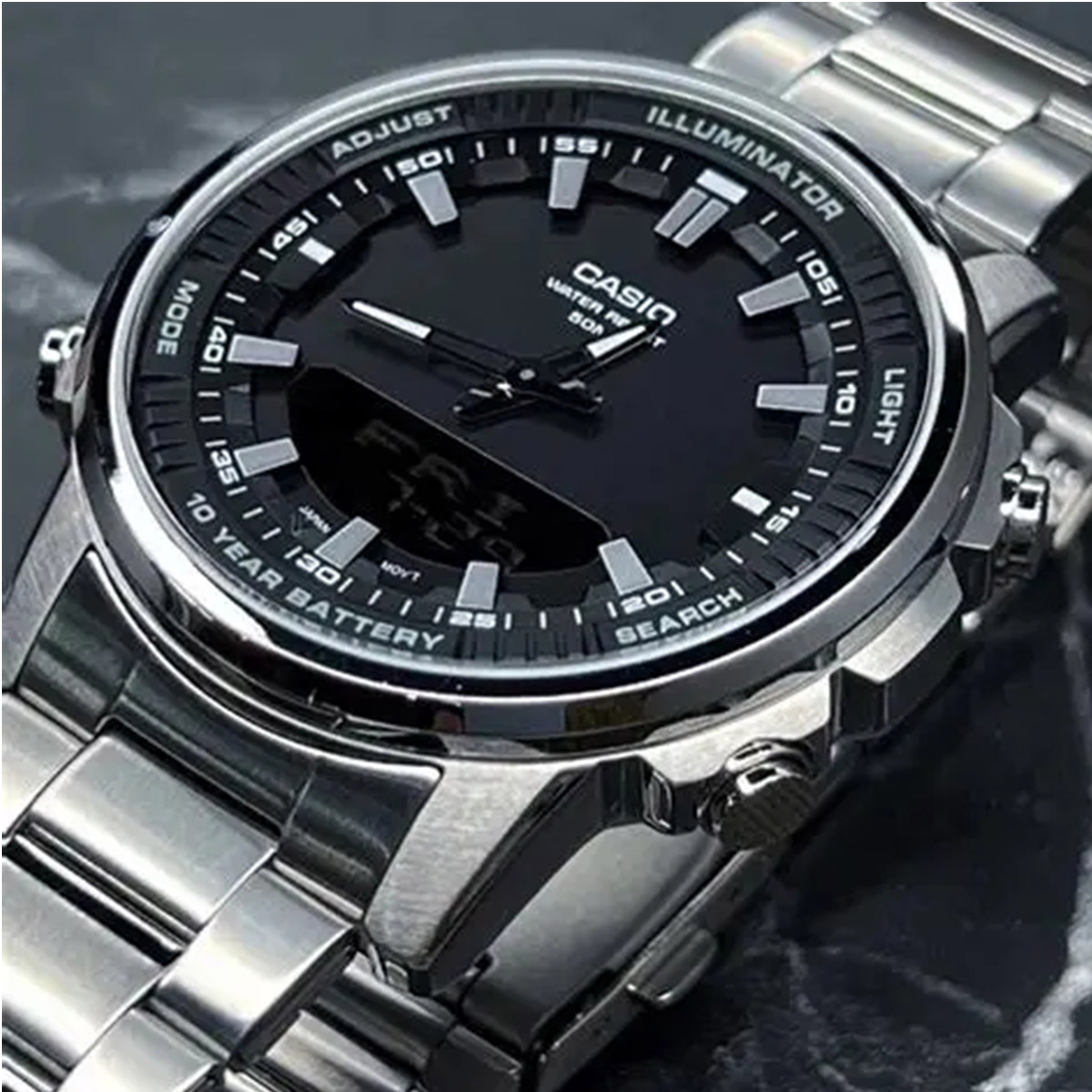 Casio AMW‑880D |   Montre pour - Smartwatch Casio Watches For Men avis et prix