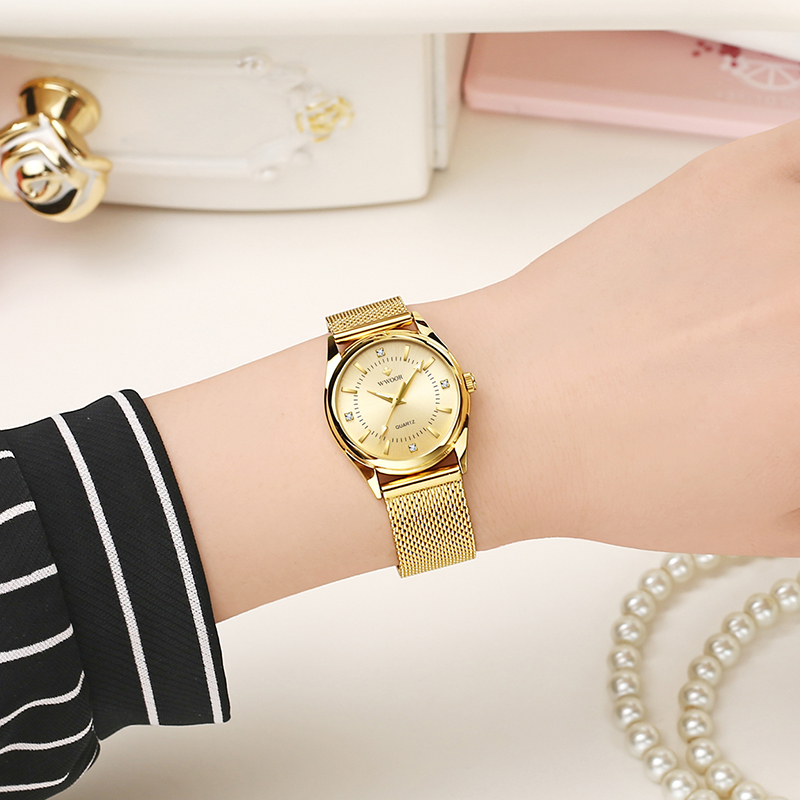 WWOOR marque de luxe robe mont - Mesh Stainless Strap avis et prix